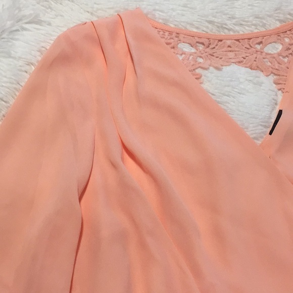 NWT Peach Romper Sz L - Picture 7 of 8